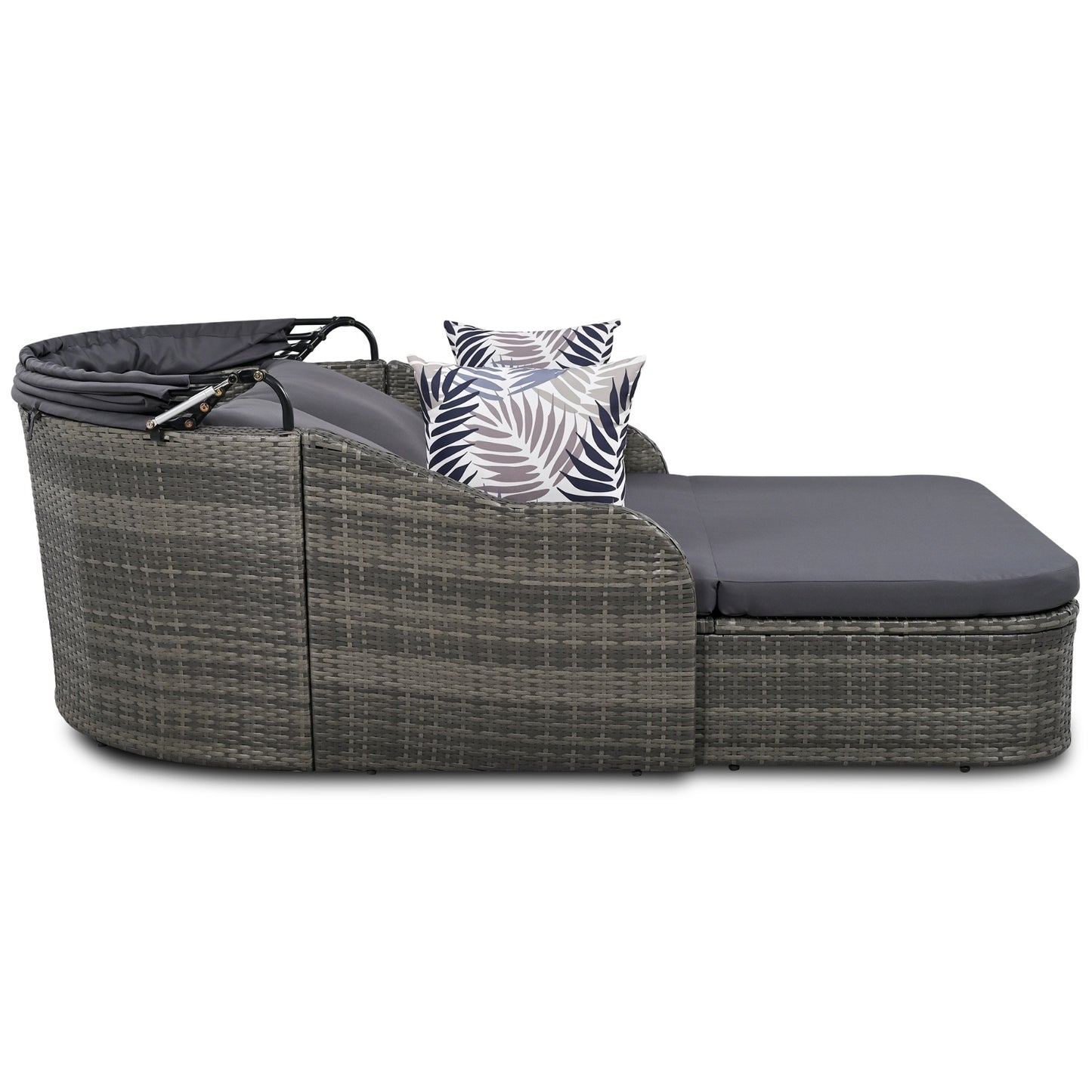 Outdoor Sunbed w/ Canopy