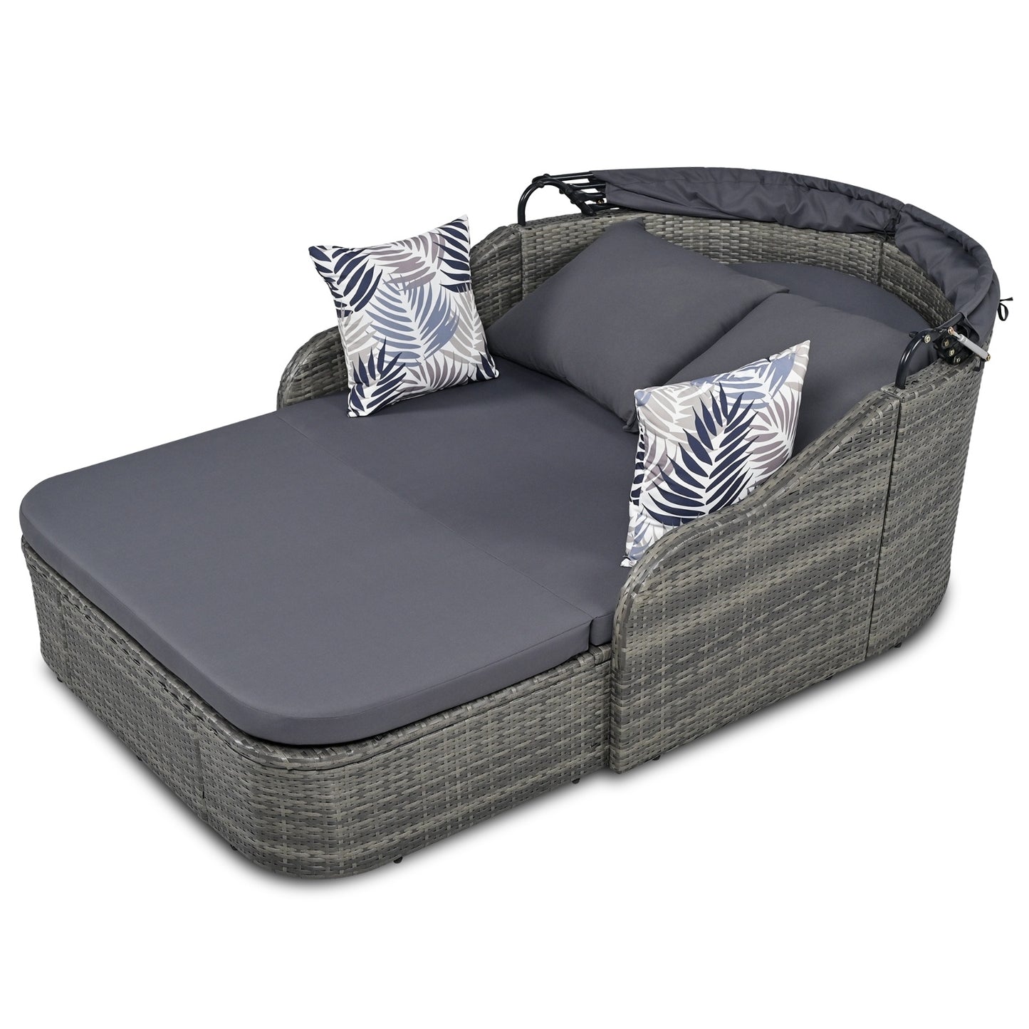 Outdoor Sunbed w/ Canopy