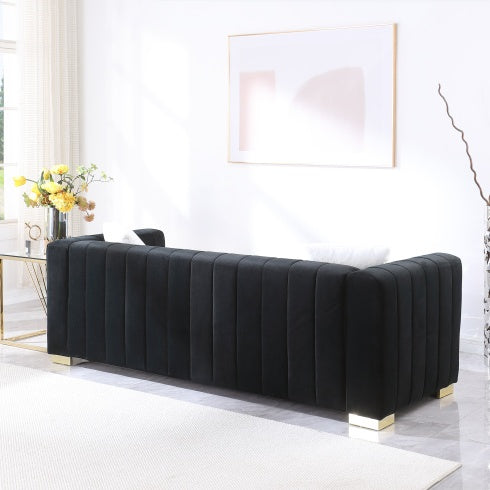Luxurious Plush Traditional Sofa