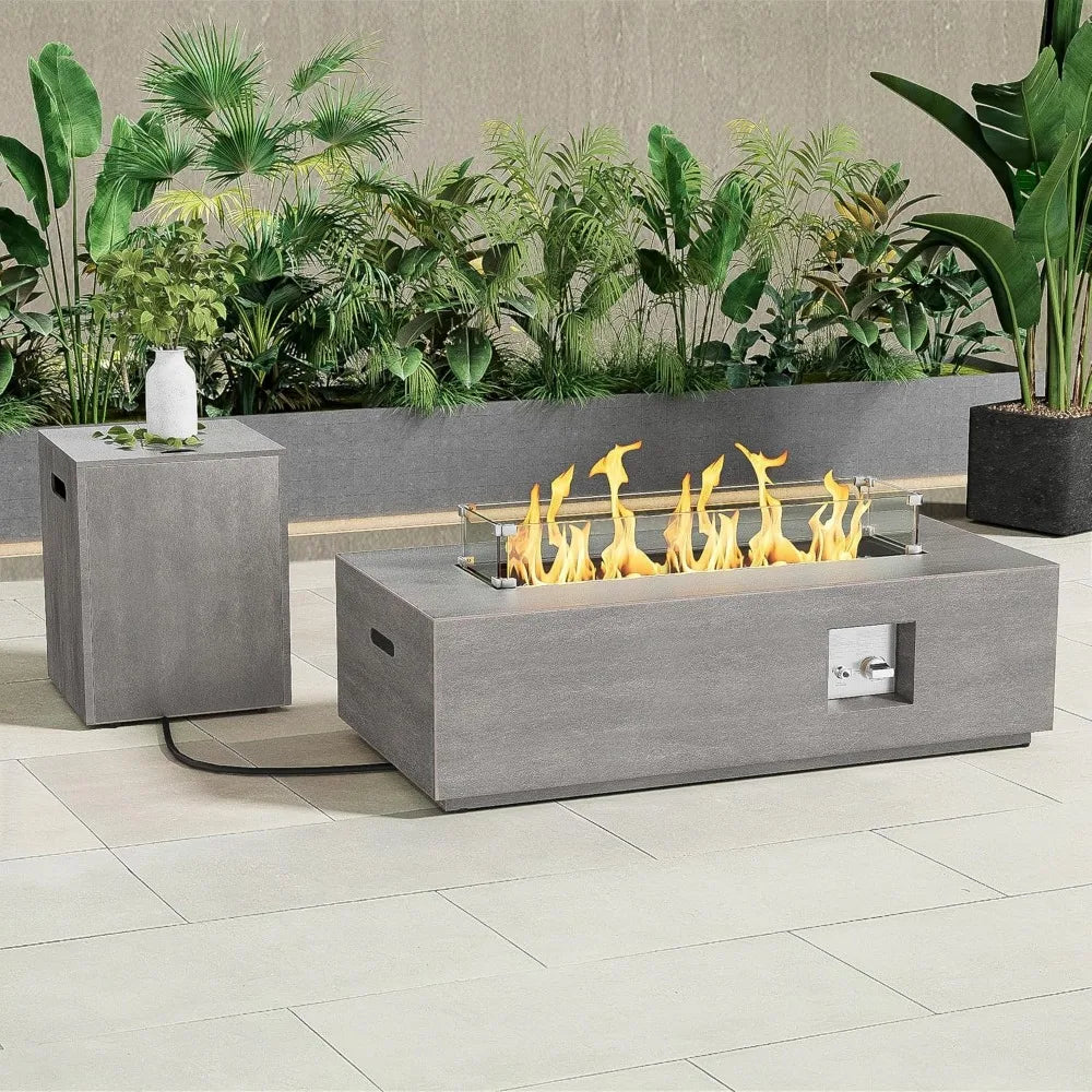 42in. Outdoor Fire Pit Table