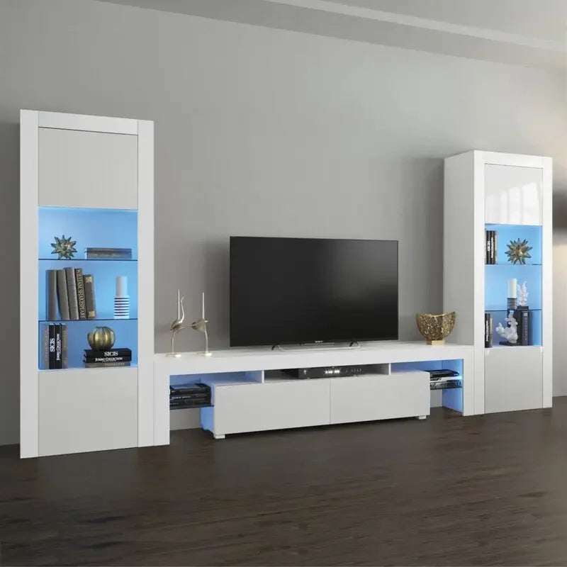 LED Light TV Stand Cabinet for up to 88" TV