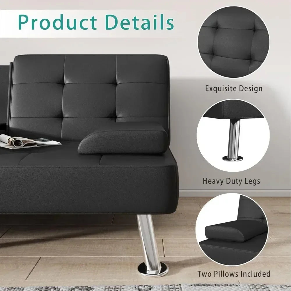 Cozy Faux Leather Recliner Lounger