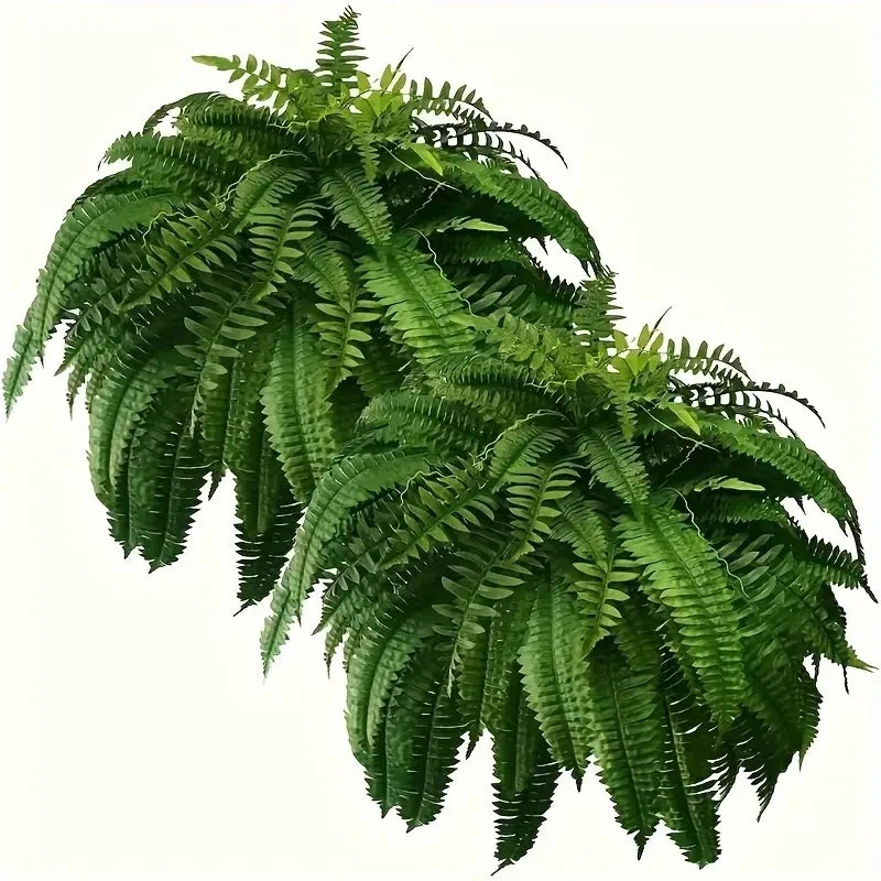 Realistic Boston Fern Porch Flower Decor