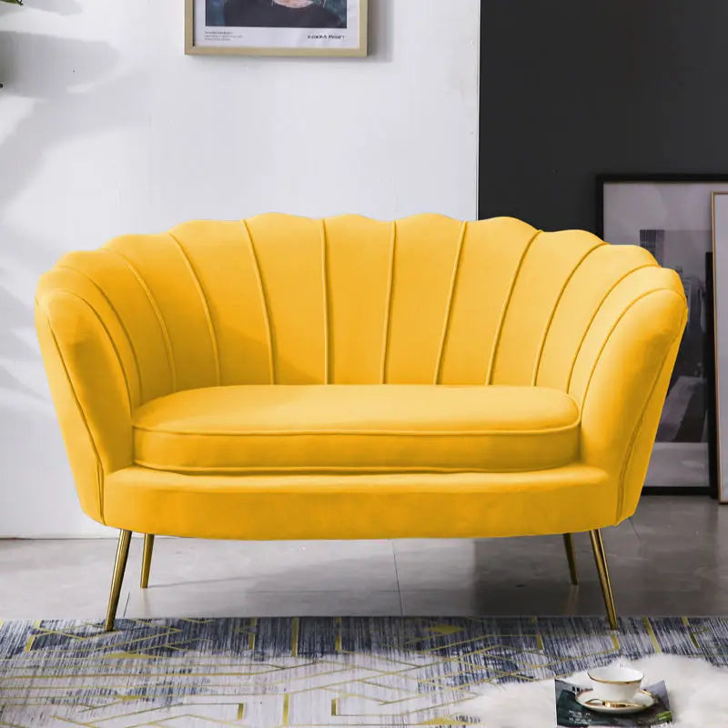 Luxury Velvet Accent Living Room Sofa