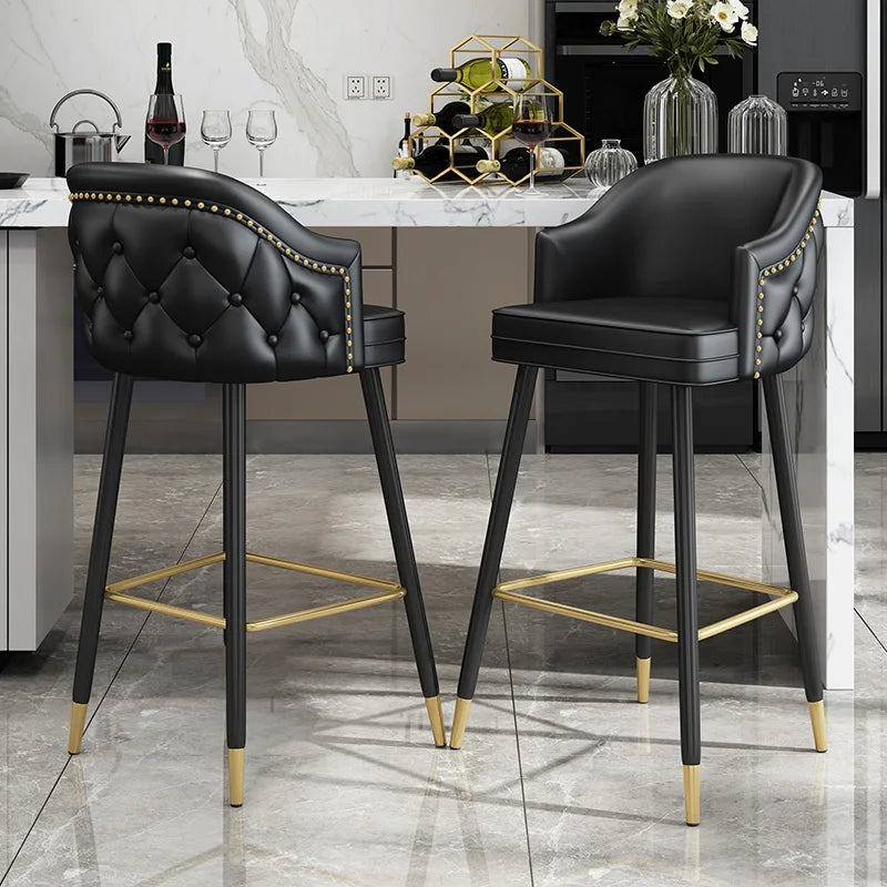 Luxury High-Leg Island Counter Stool