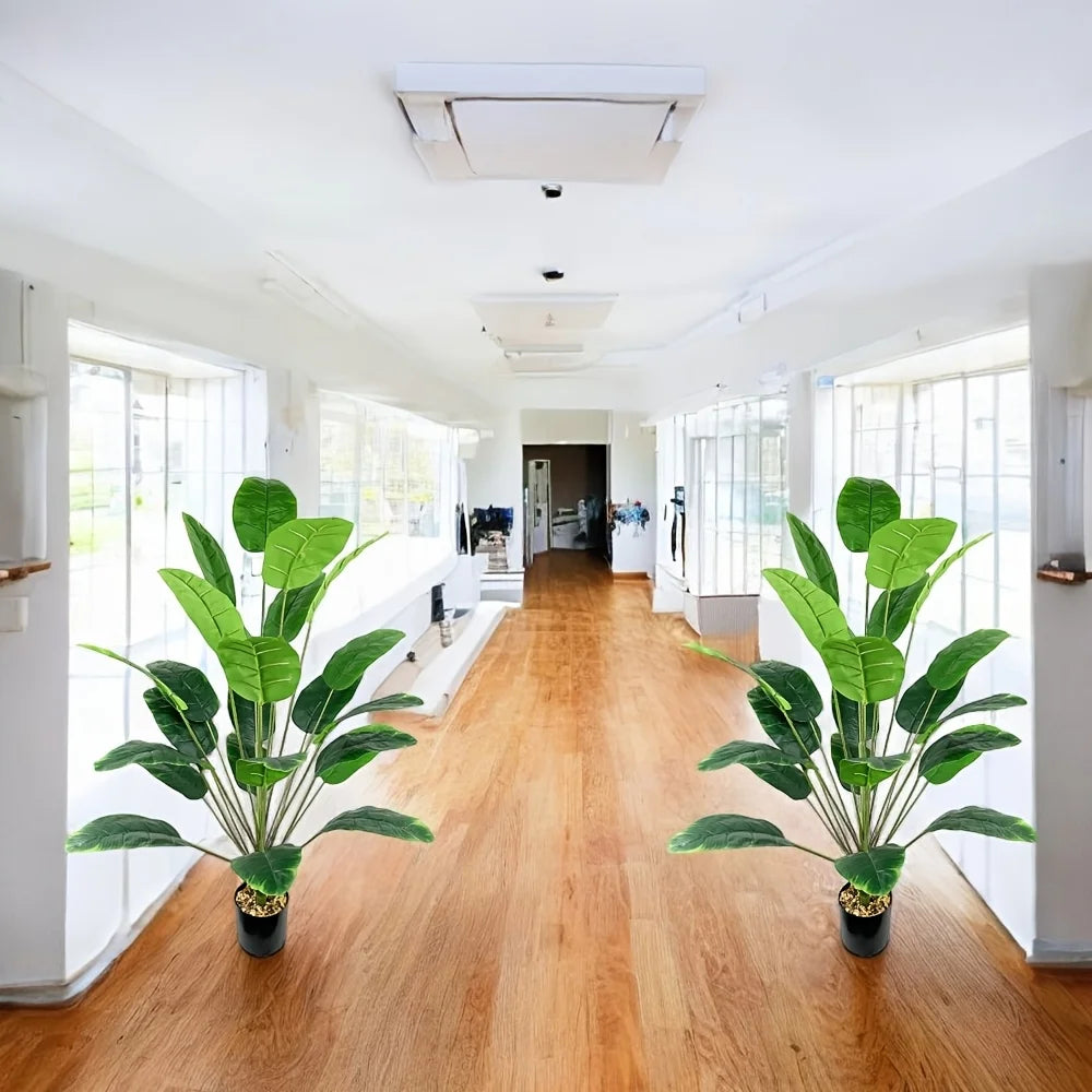 Artificial Banana Leaf Plant