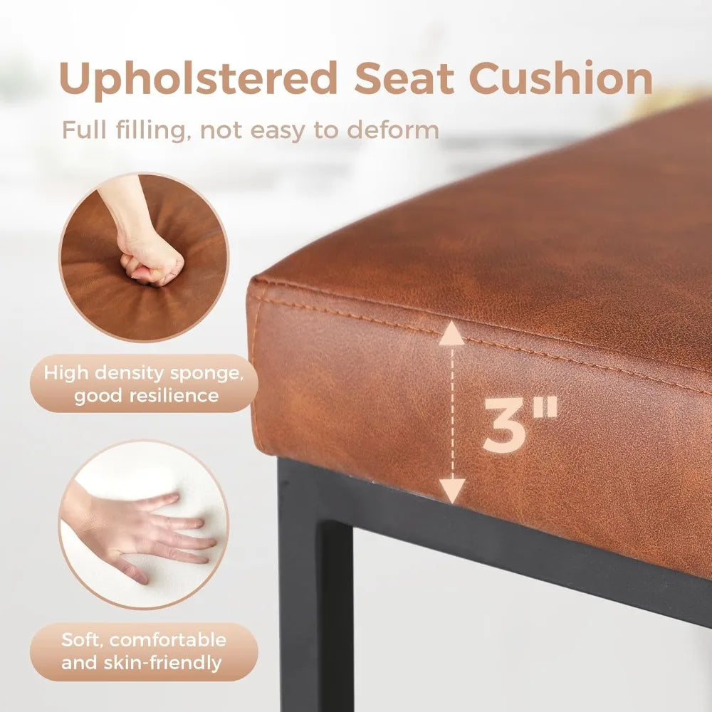 Counter Height Bar Stools (Set of 3)