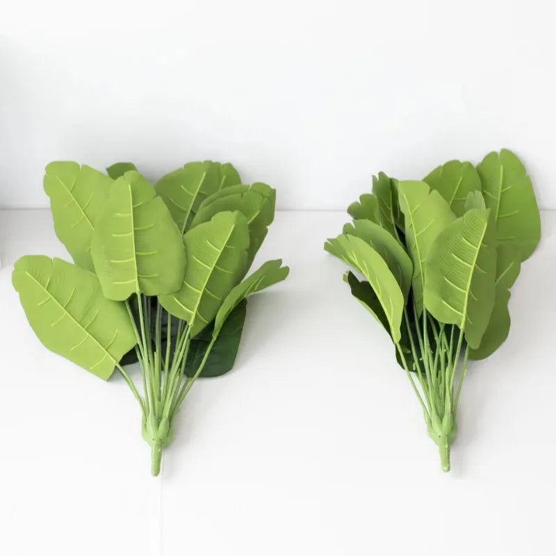 18 head Japanese Artificial Banana Leaf Plant