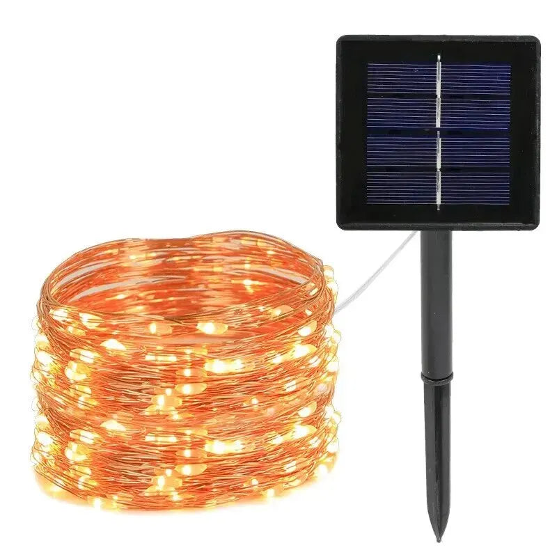 1 Set of Solar Christmas Lights