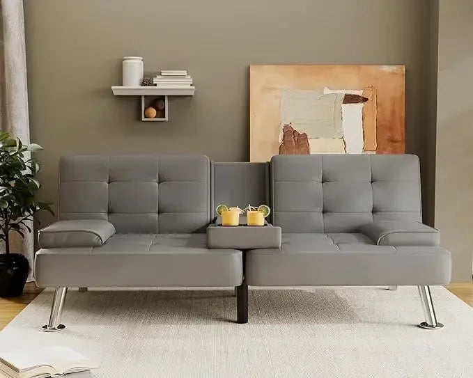 Cozy Faux Leather Recliner Lounger