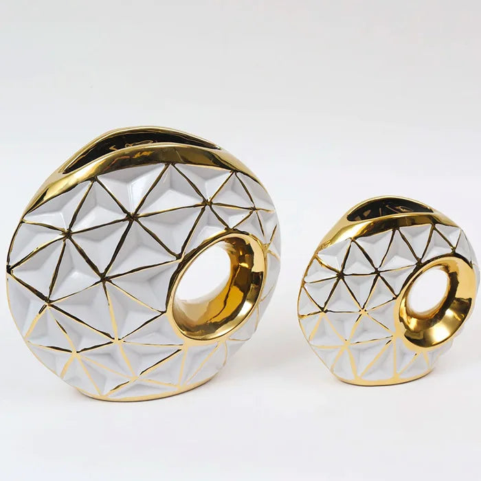 Luxury Electroplated Decorative Ornament Vase