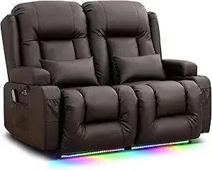 Home Theater Seat w/Massage & Heat