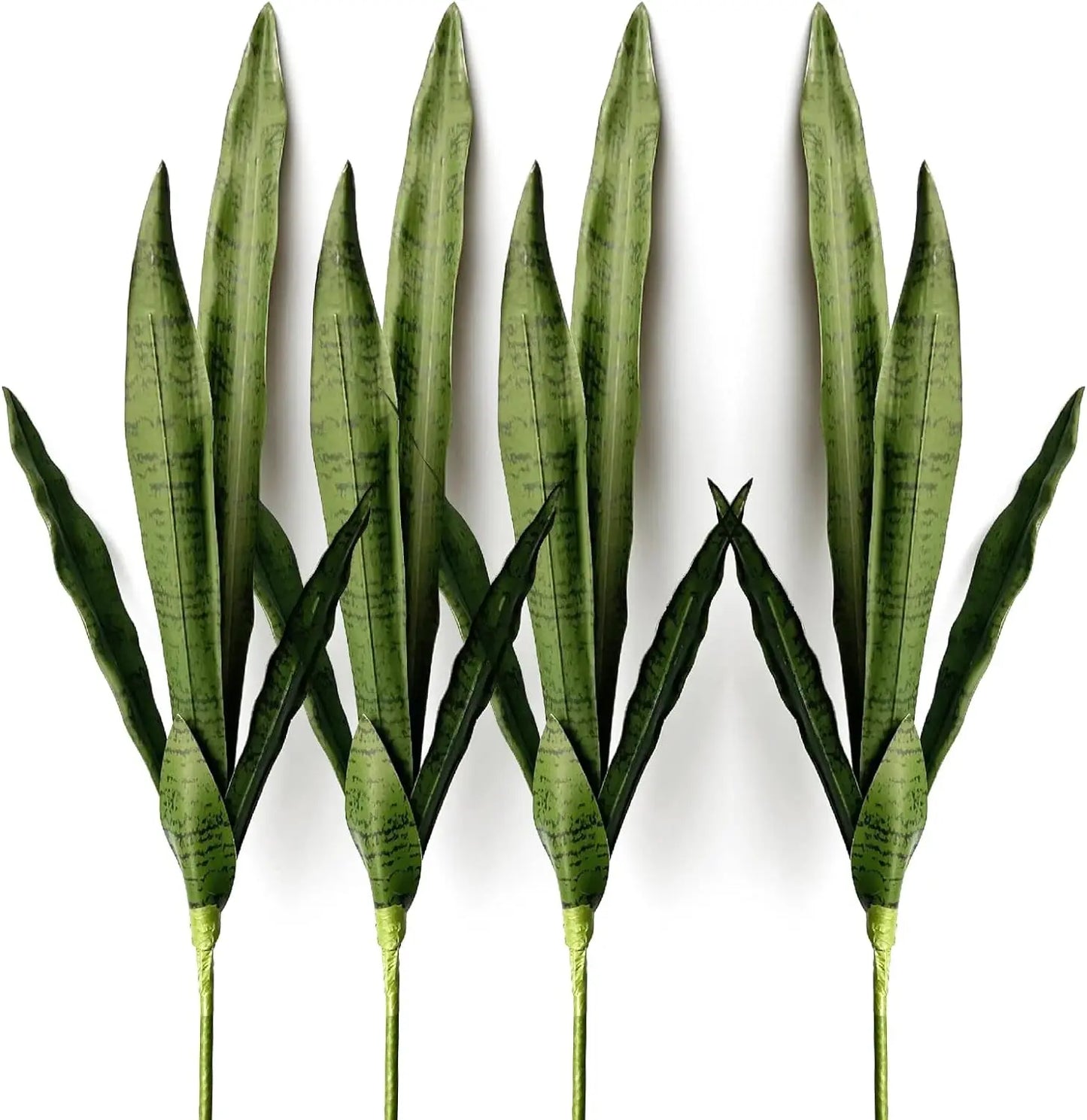 4 Piece Artificial Snake Faux Plants 30 Inches Tall