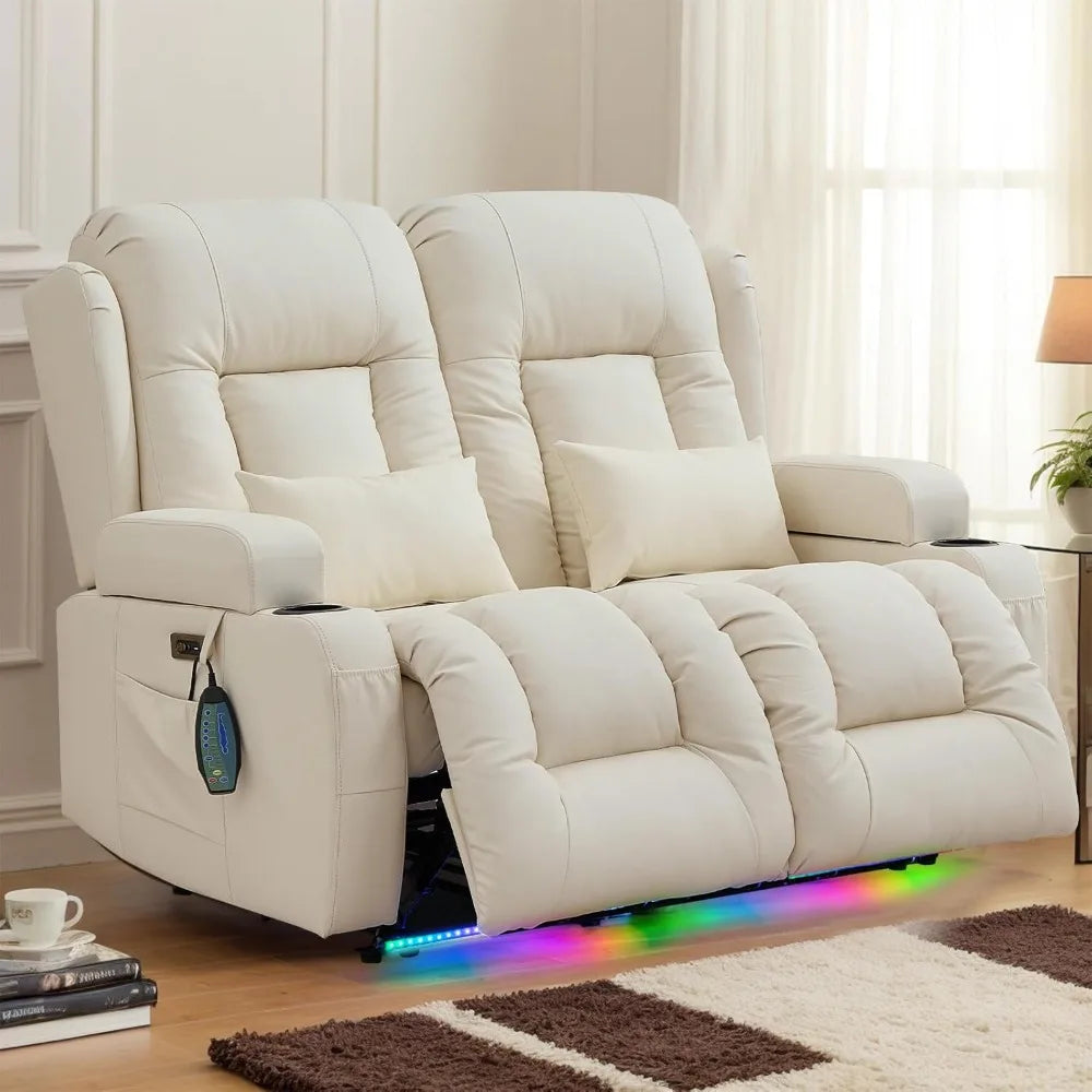 Home Theater Seat w/Massage & Heat