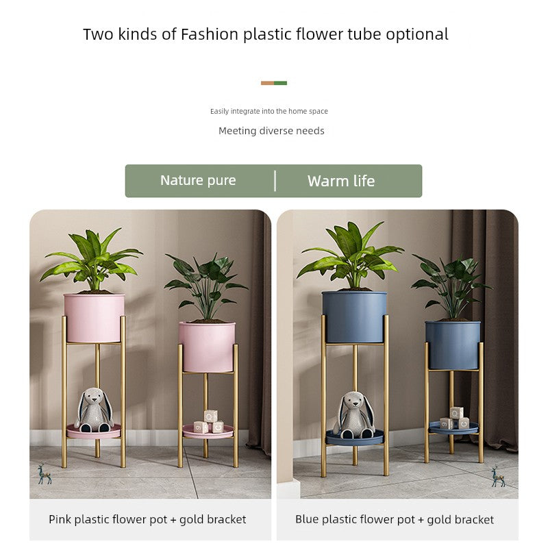 Luxury Multi-Layer Iron Flower Stand