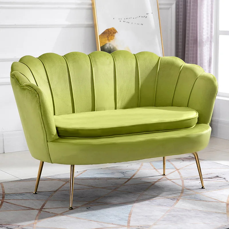 Luxury Velvet Accent Living Room Sofa