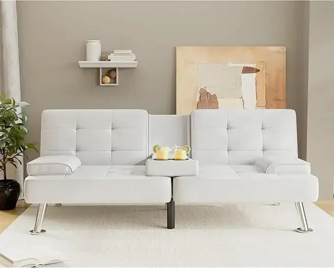 Cozy Faux Leather Recliner Lounger