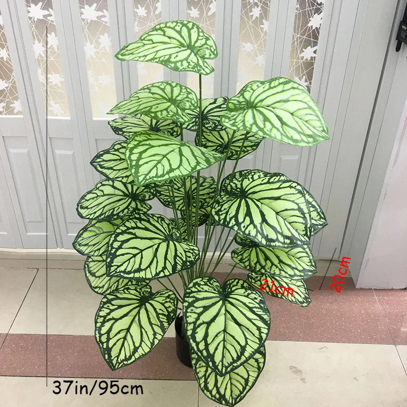 43IN. Tropical Outdoor Artificial Banana Tree
