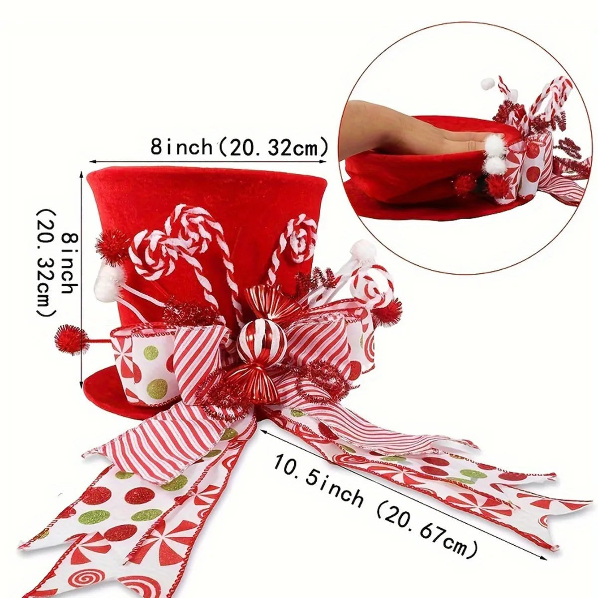 Christmas Tree Hat Decoration