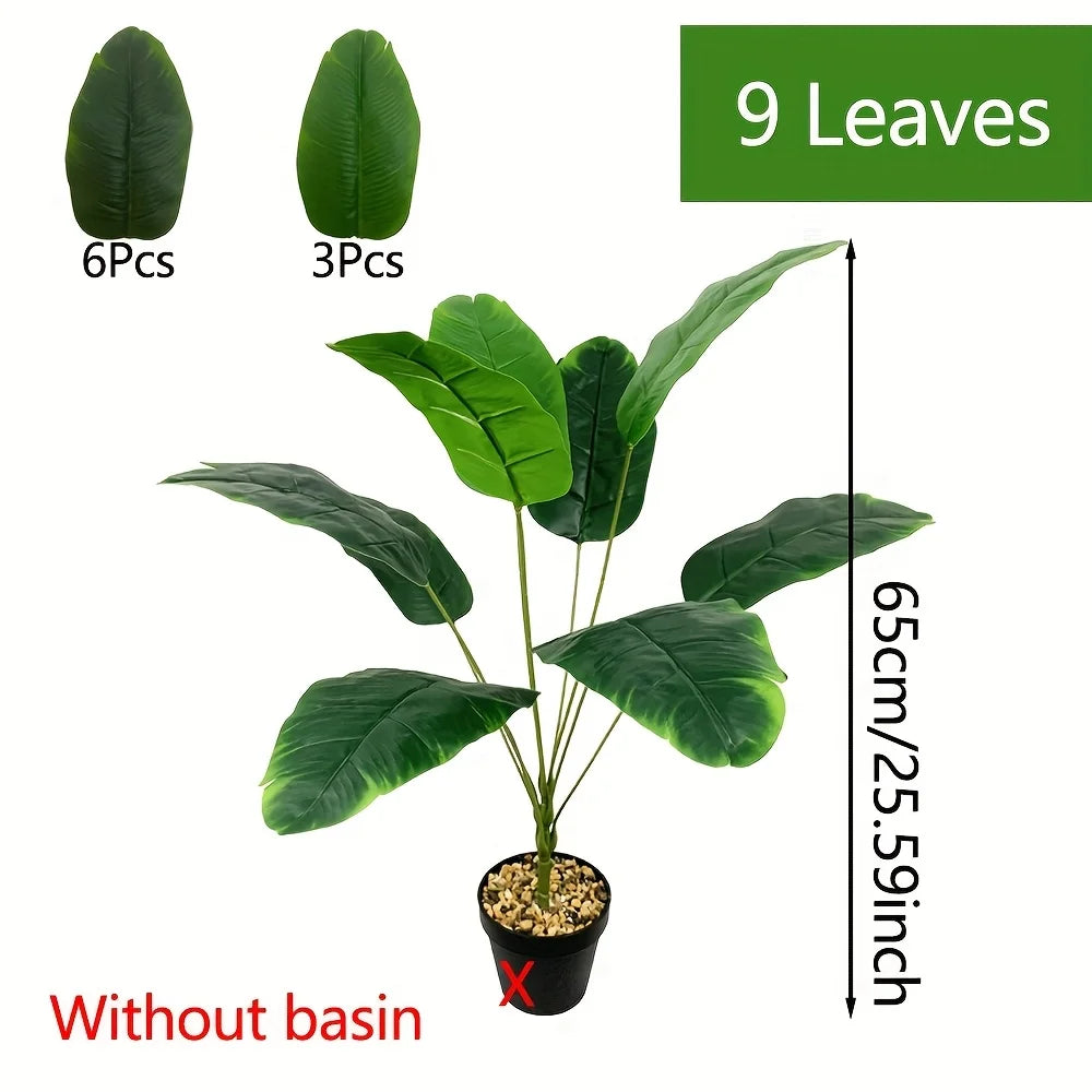 Artificial Banana Leaf Plant