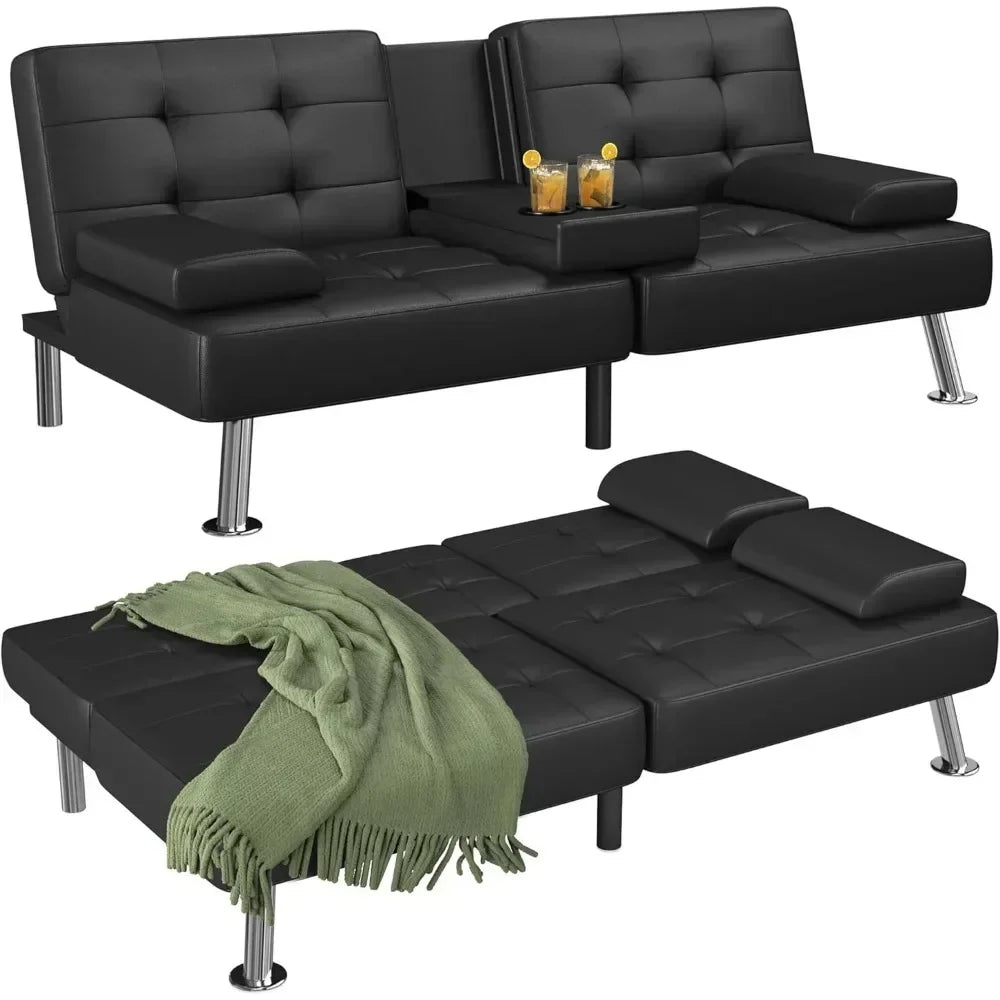 Cozy Faux Leather Recliner Lounger