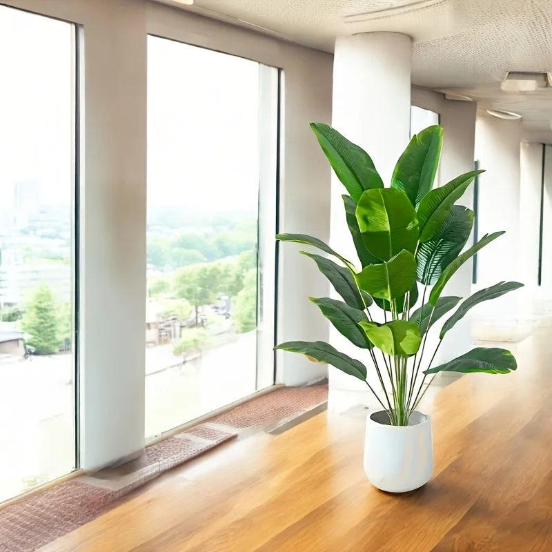 Artificial Banana Leaf Plant