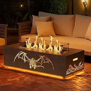 42in. Outdoor Fire Pit Table