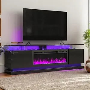 Electric Fireplace TV Console for TVs up to 70"