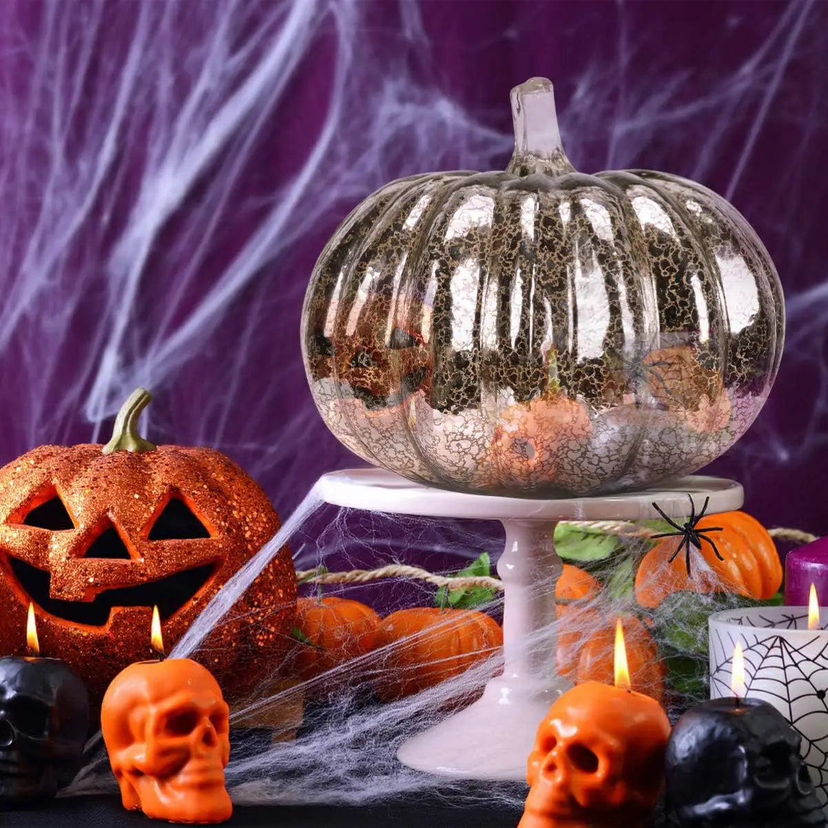 3-Piece Decorative Pumpkin Light Set