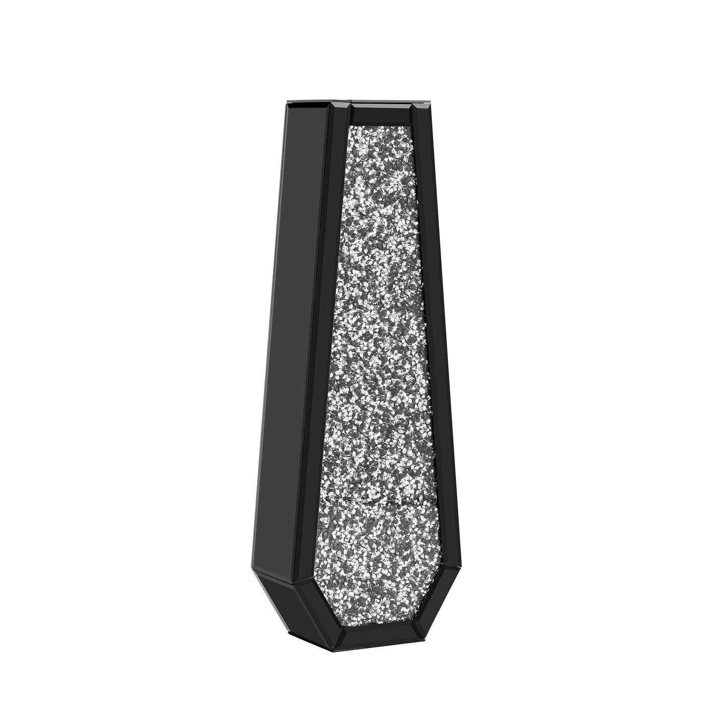 Crystal Crushed Diamond Inlay Vase