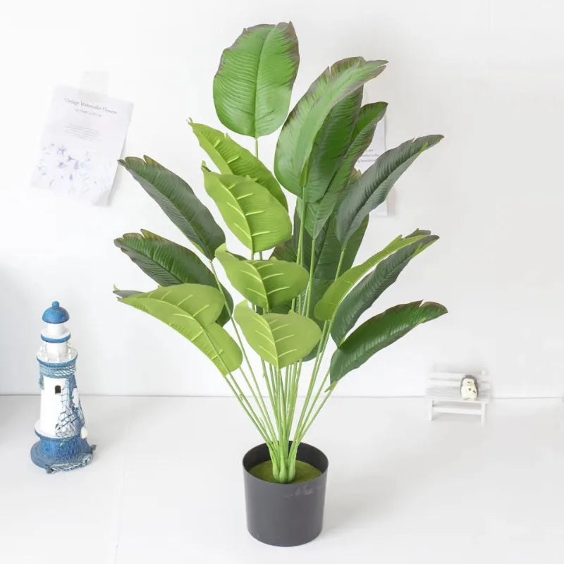 18 head Japanese Artificial Banana Leaf Plant