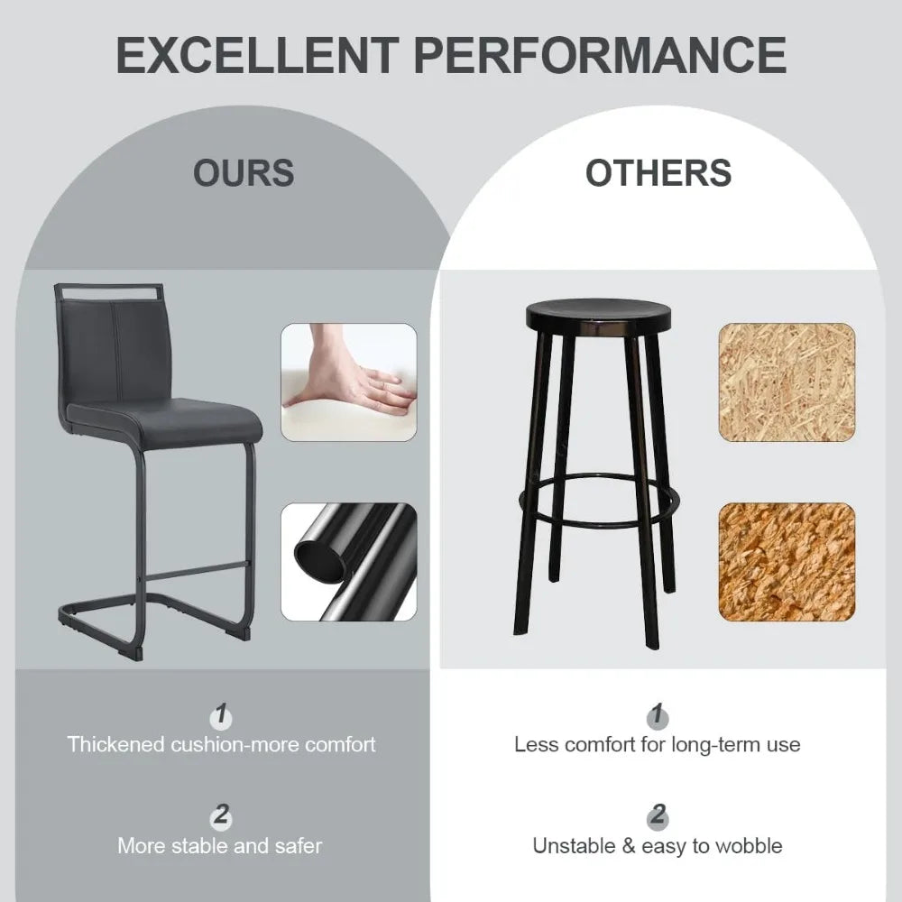 Counter Height Bar Stools (Set of 4)