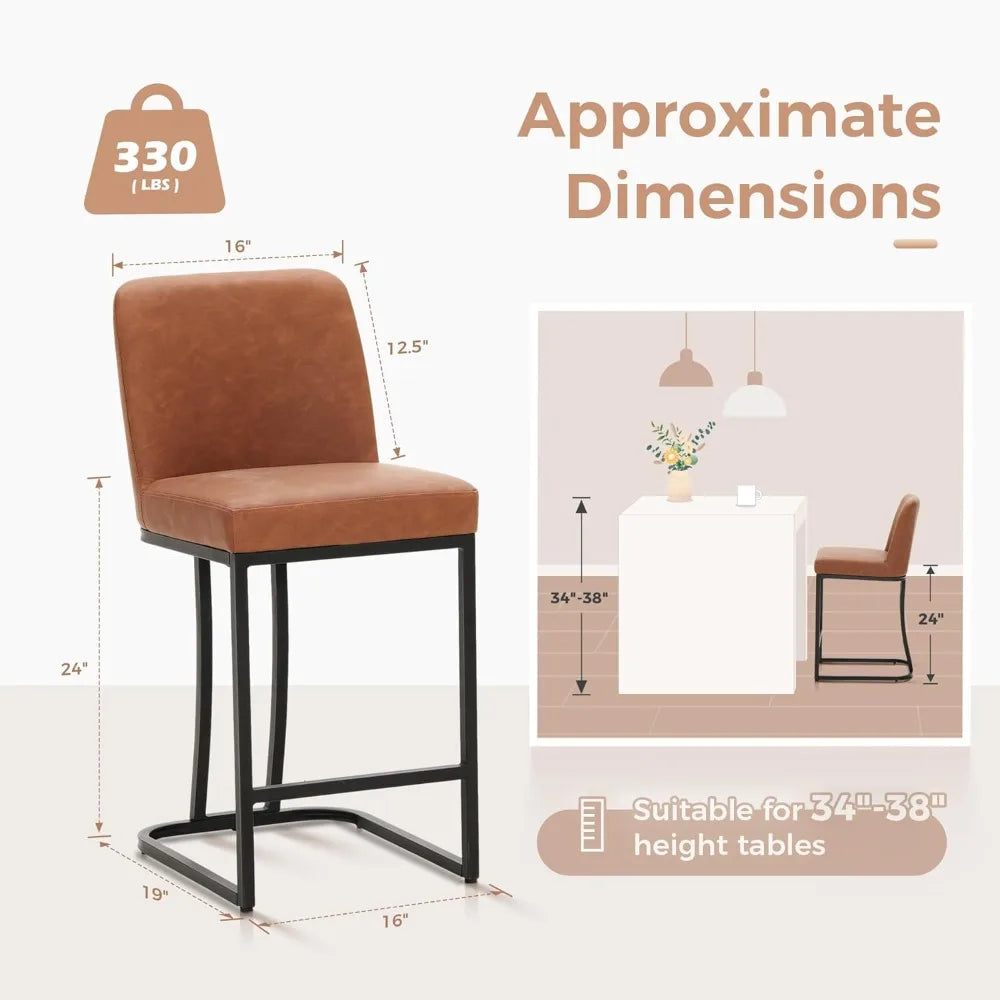 Counter Height Bar Stools (Set of 3)
