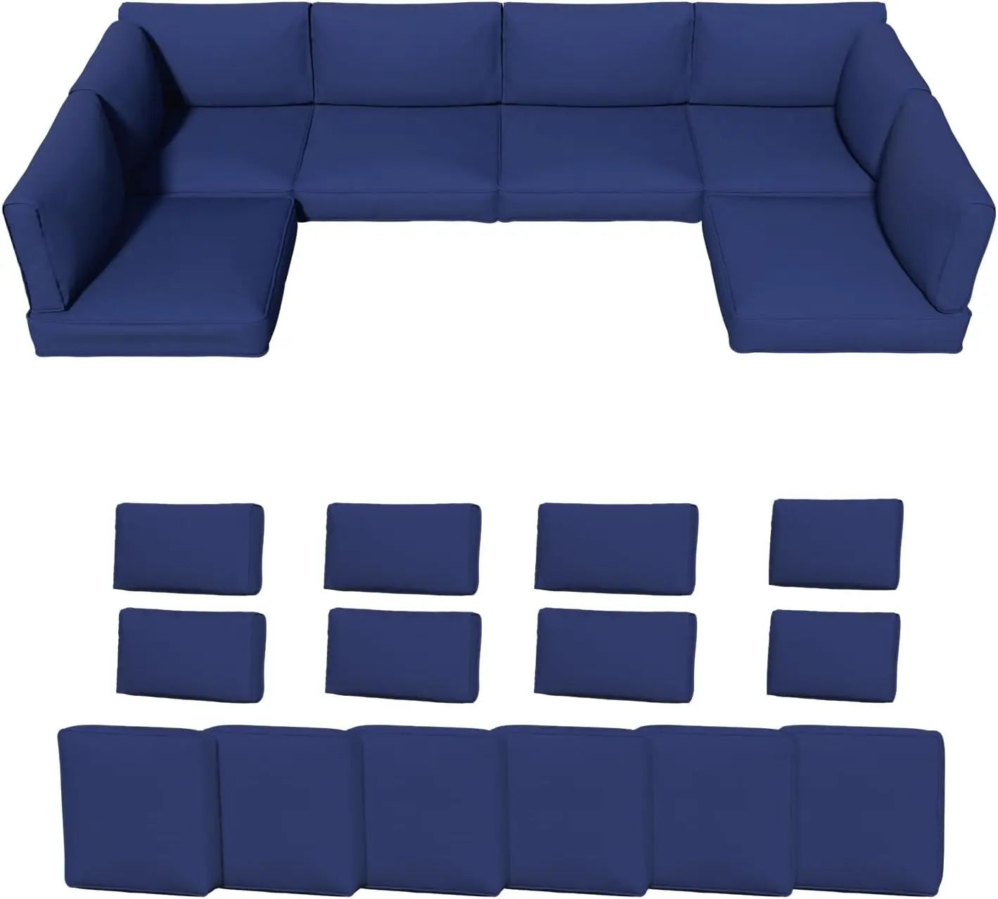 14 Piece Outdoor Cushions for Patio Furniture