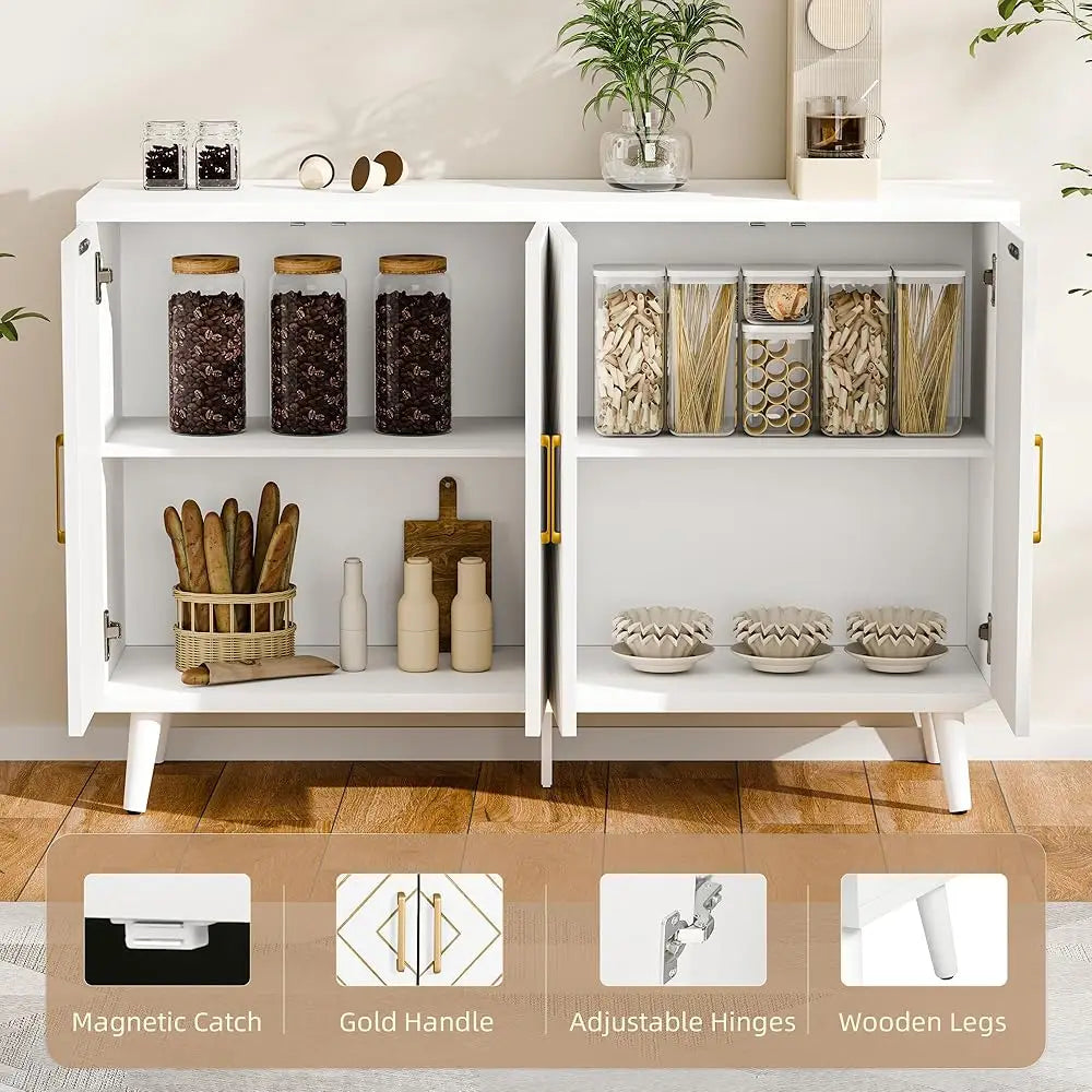 Buffet Cabinet w/Adjustable Shelves