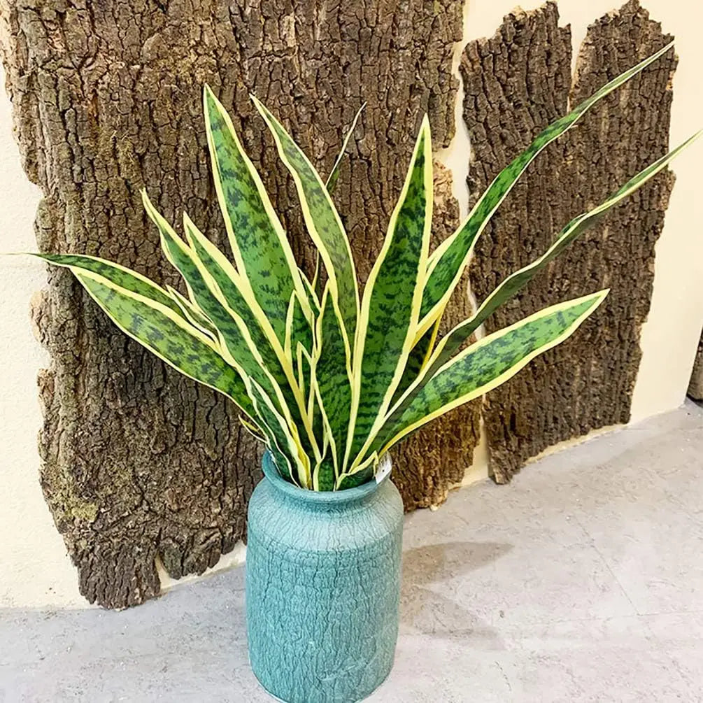 4 Piece Artificial Snake Faux Plants 30 Inches Tall
