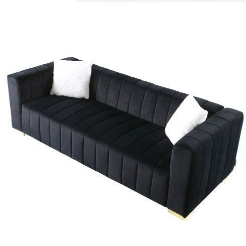 Luxurious Plush Traditional Sofa