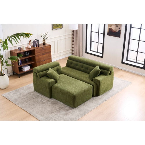 White Sofa Chaise Lounge