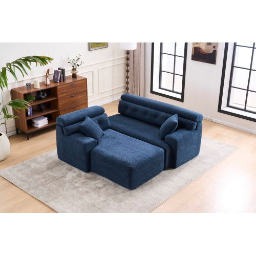 White Sofa Chaise Lounge