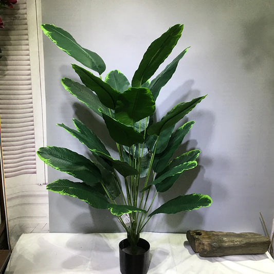 43IN. Tropical Outdoor Artificial Banana Tree