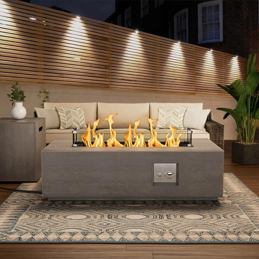 42in. Outdoor Fire Pit Table