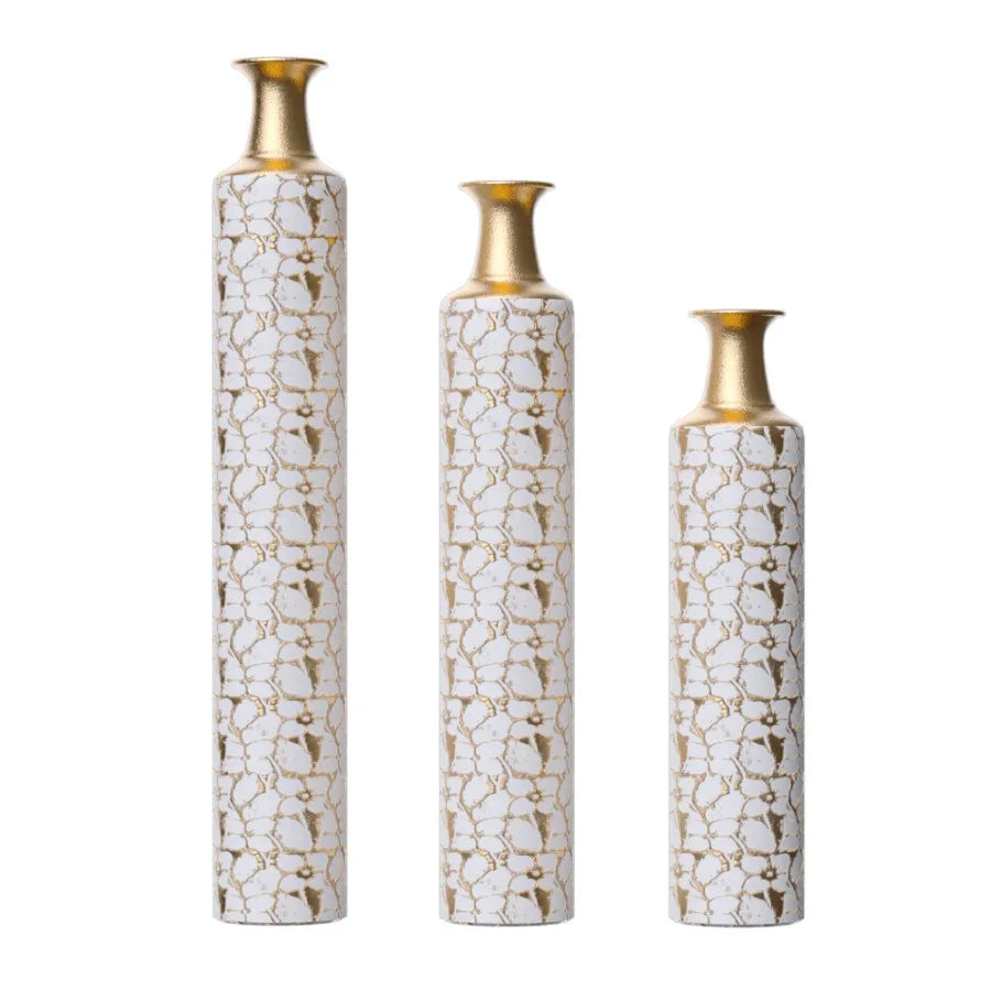 32," 28", 24" Inch Floor Vases - Set of 3