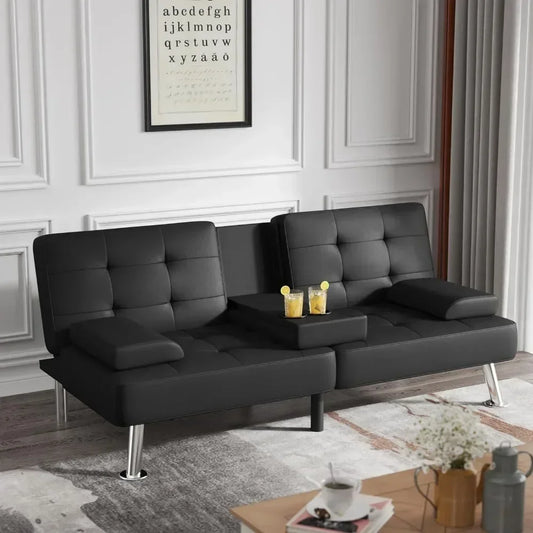 Cozy Faux Leather Recliner Lounger