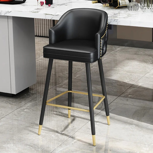 Luxury High-Leg Island Counter Stool