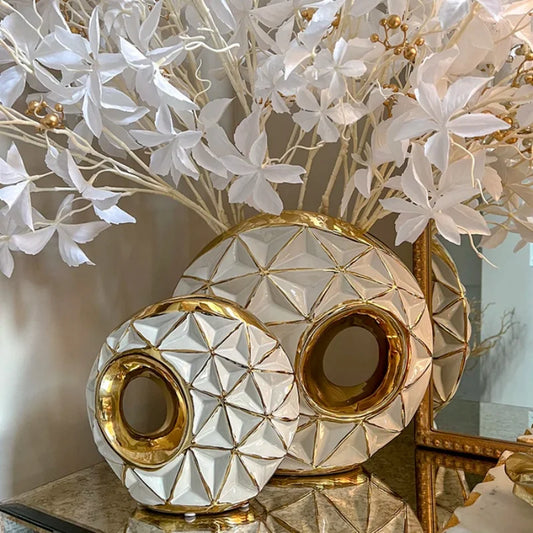 Luxury Electroplated Decorative Ornament Vase